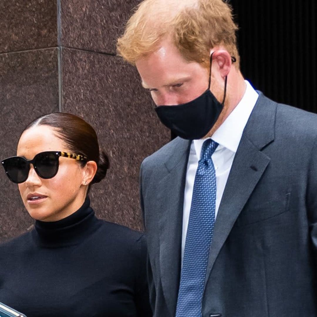 Prince Harry steps out in NYC with adorable tribute to son Archie