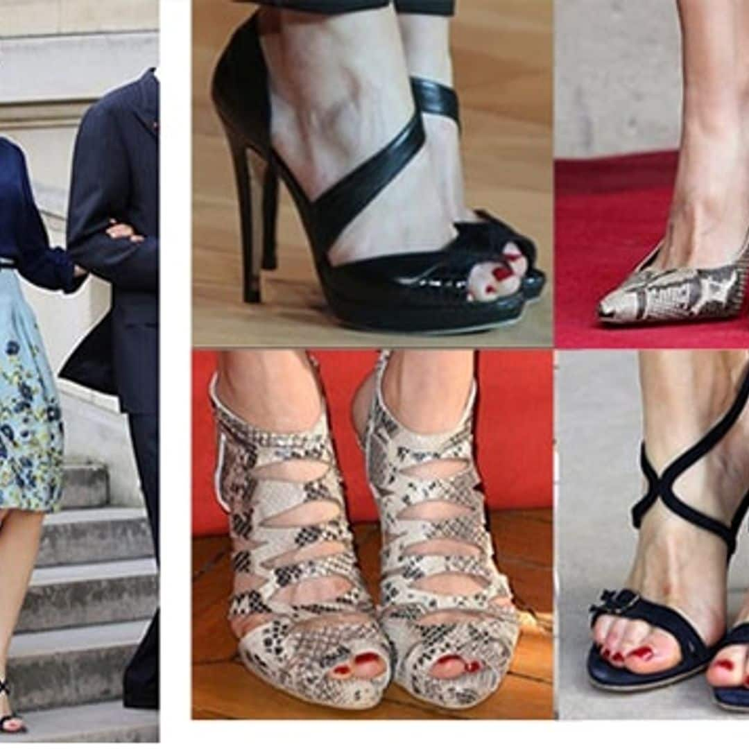 Queen Letizia of Spain's shoe collection: 14 pairs of royally killer heels