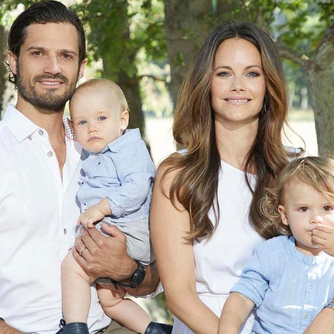 Princess Sofia and Prince Carl Philip’s sons are all grown up in new summer photo