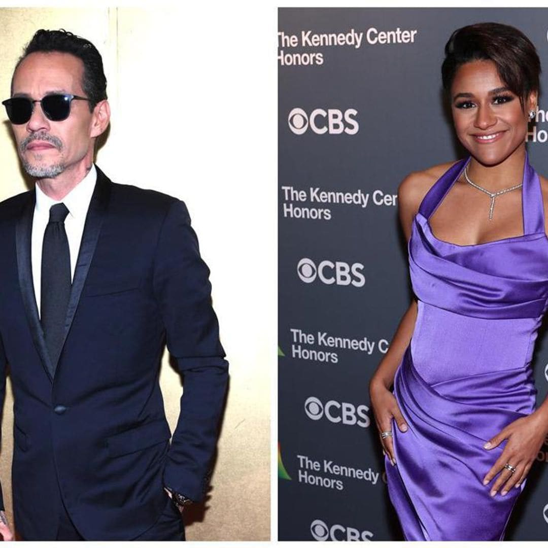 Marc Anthony & Ariana DeBose perform together at the Maestro Cares gala