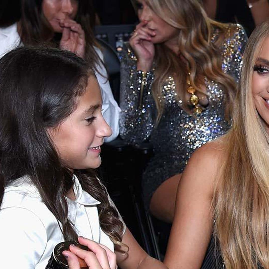 Did Jennifer Lopez's daughter Emme just out sing her on stage? Watch and judge for yourself!