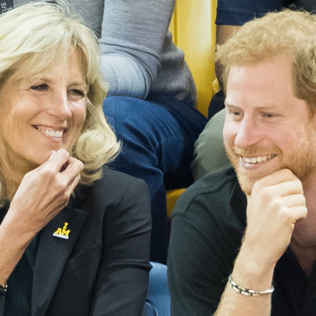 First Lady Dr. Jill Biden and Prince Harry teamed up for a special reason