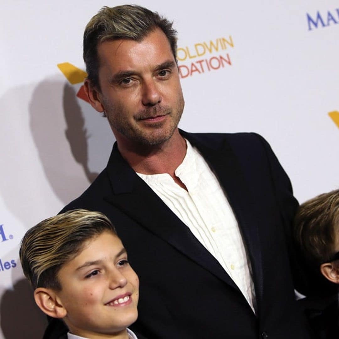 Gavin Rossdale gets sentimental while performing for his sons at a charity event