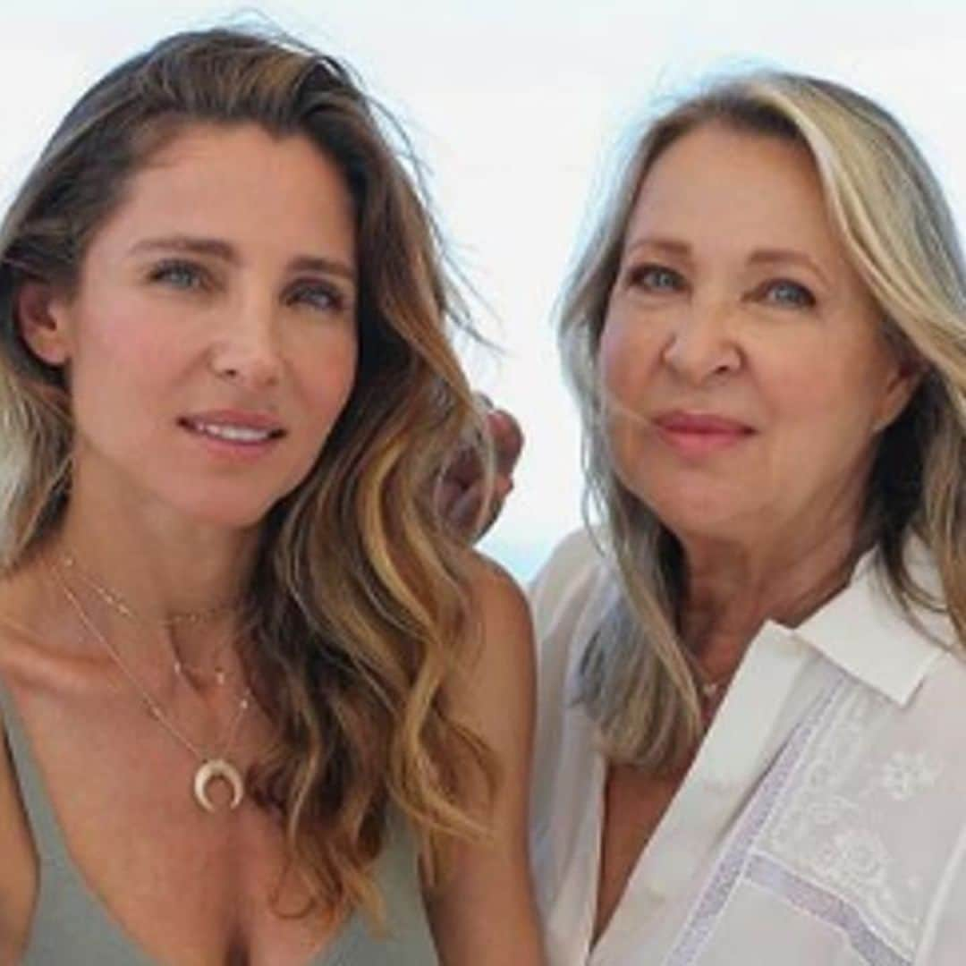 Elsa Pataky spends time in Spain with her mother and kids