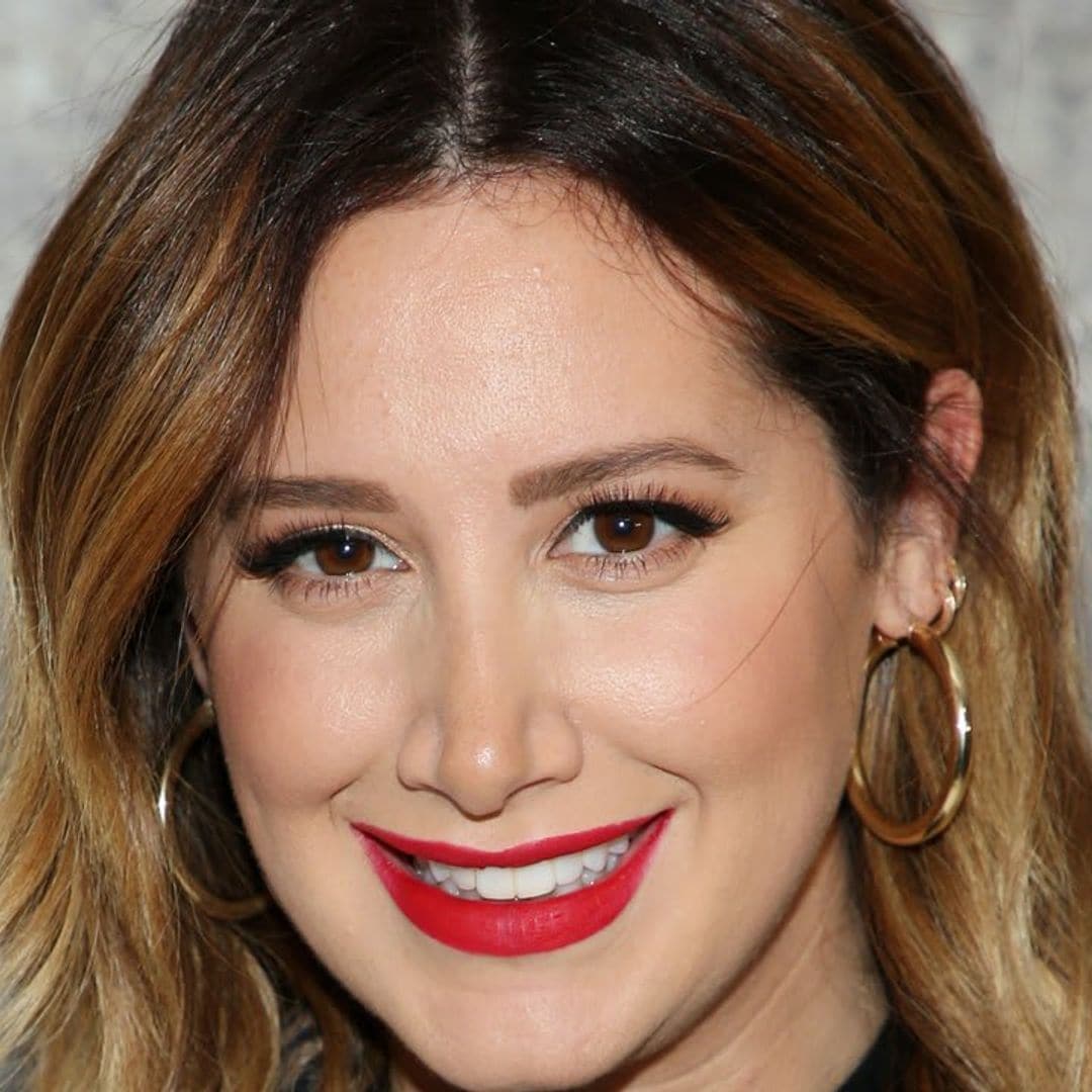 Ashley Tisdale shares a teary-eyed selfie detailing her struggles as a new mom