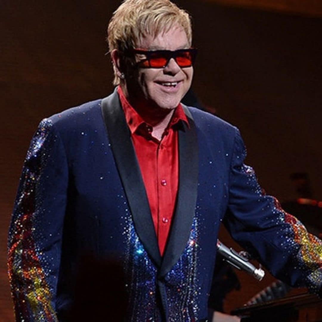 Elton John jokingly declares his love for Dolce & Gabbana