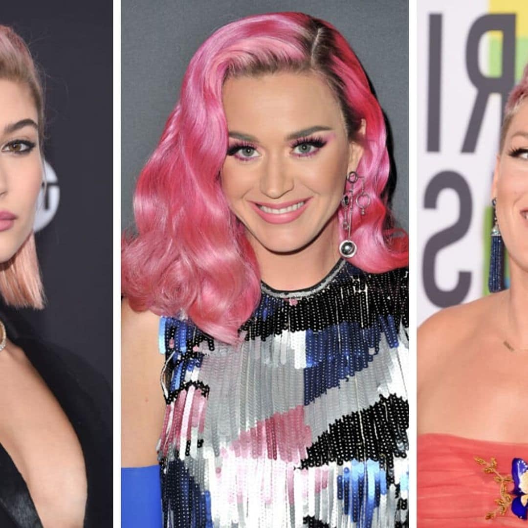 La vie en rose: 12 celebs who’ve chosen pink hues for their hair