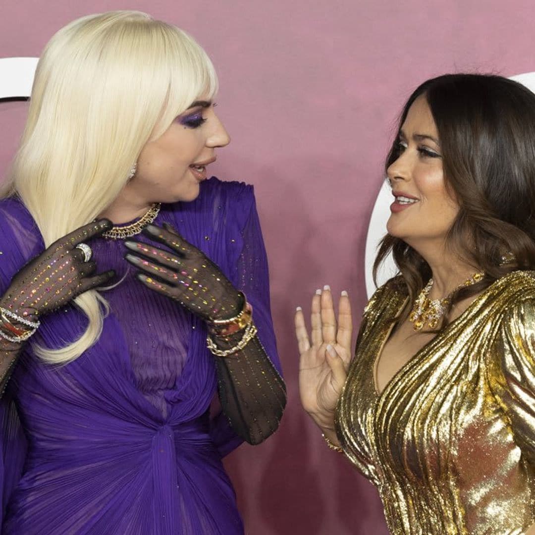 Watch Salma Hayek call Lady Gaga’s parents hot