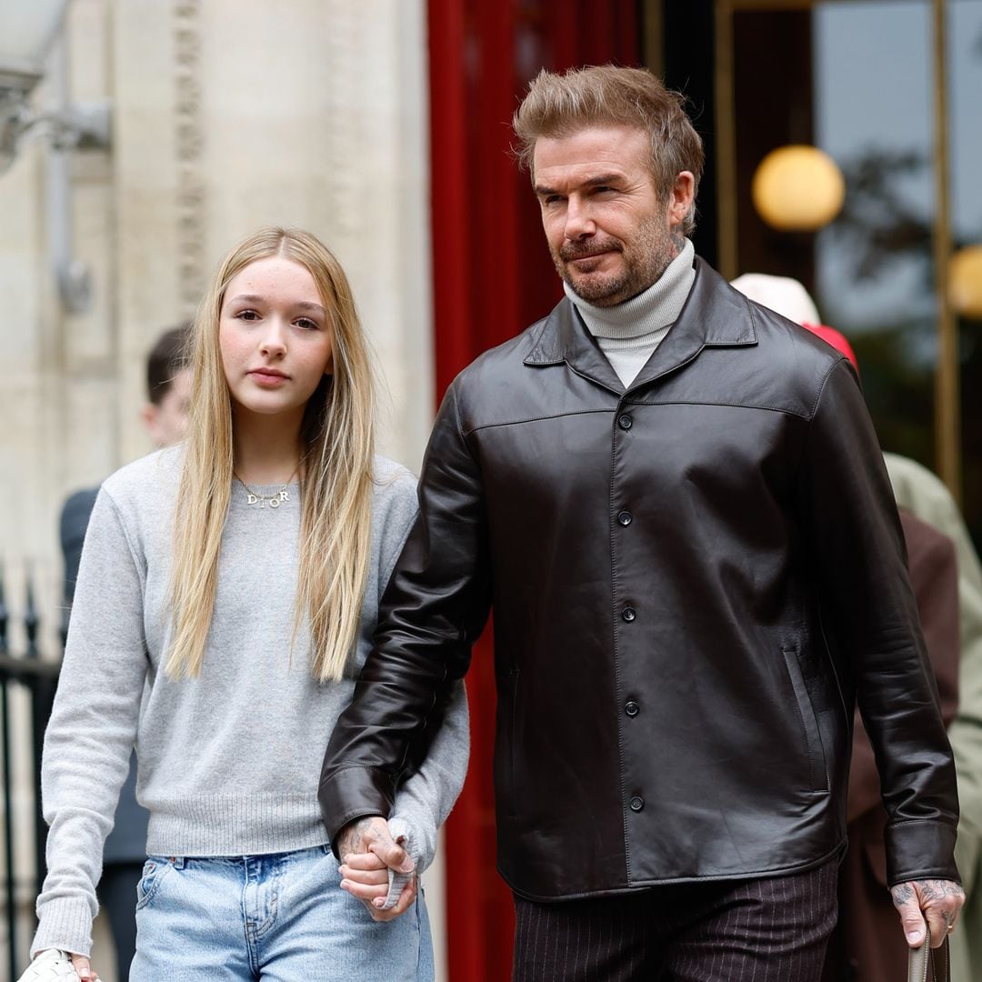 Some of Harper Beckham's best Paris Fashion Week looks