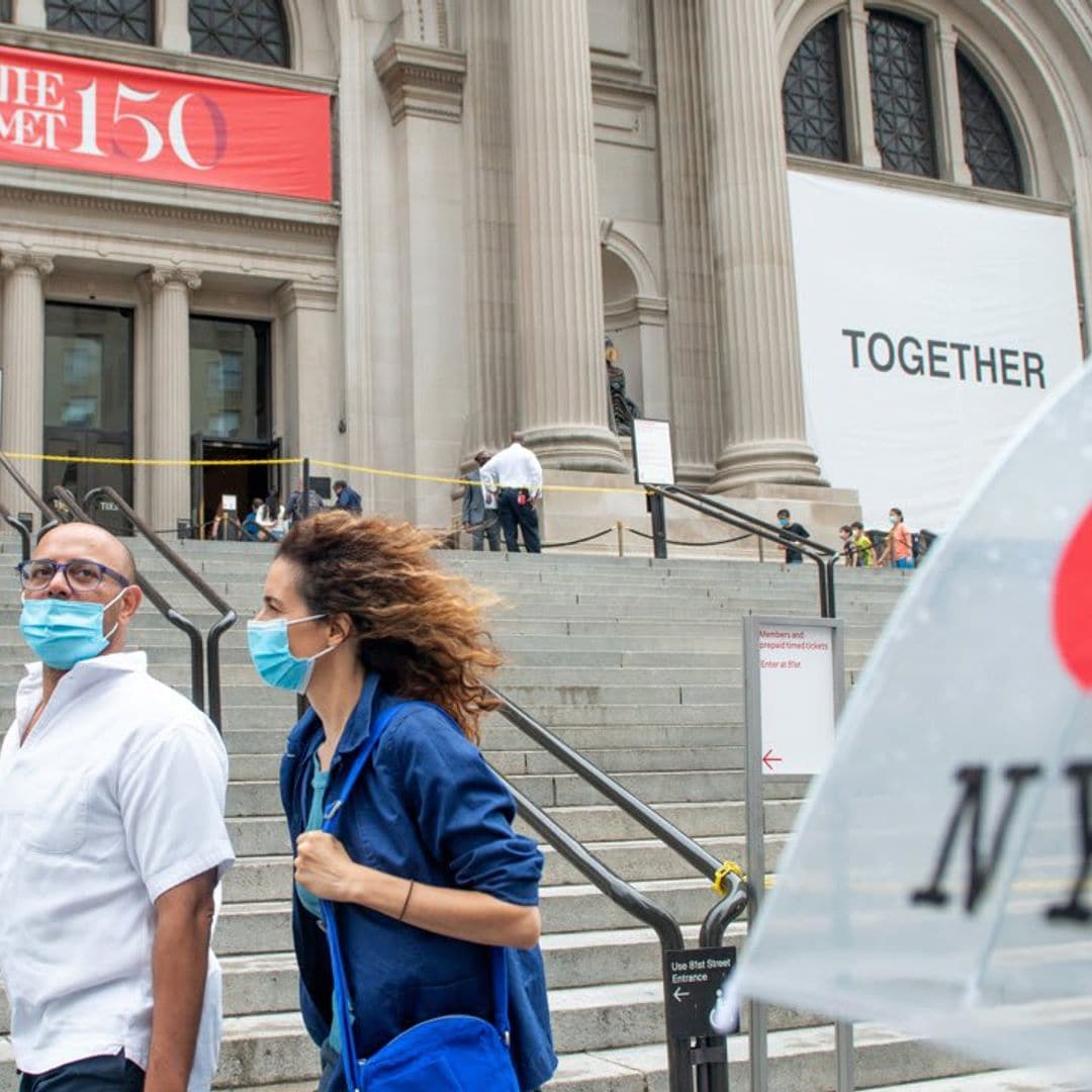 The Metropolitan Museum of Art reopened its doors amid the coronavirus pandemic