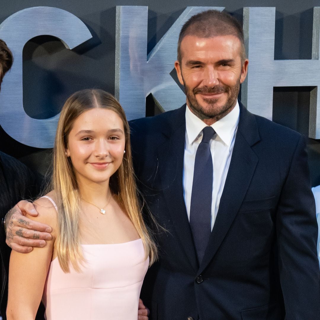 Harper Beckham is entering the world of fashion: David and Victoria Beckham support their daughter's career