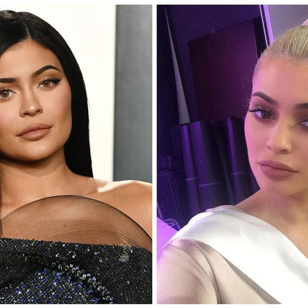 Which Kylie Jenner look do you prefer - blonde or brunette?