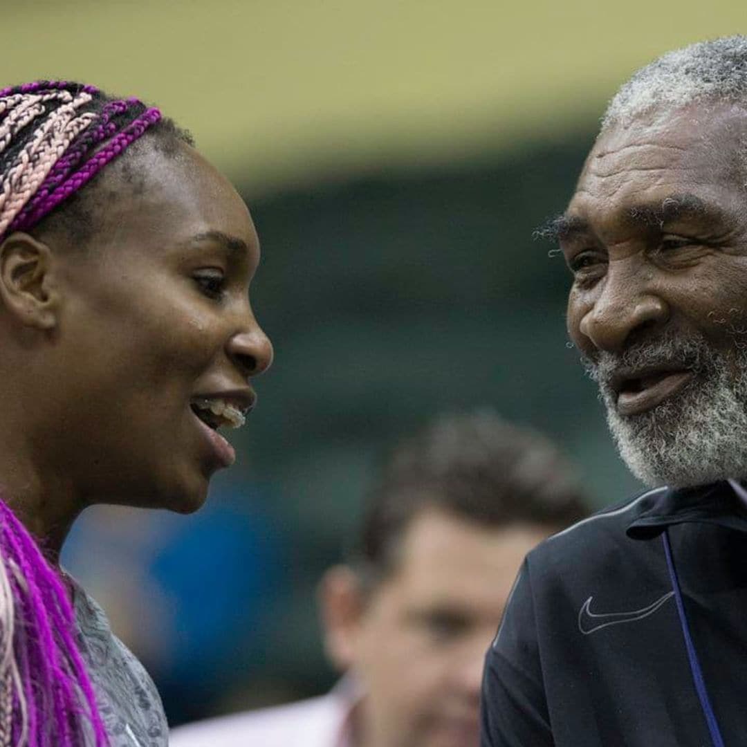 Venus Williams shares adorable throwback photo with her dad