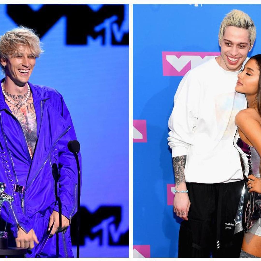 Machine Gun Kelly calls Pete Davidson’s engagement to Ariana Grande ‘a symbol of hope’ for ‘average dudes’