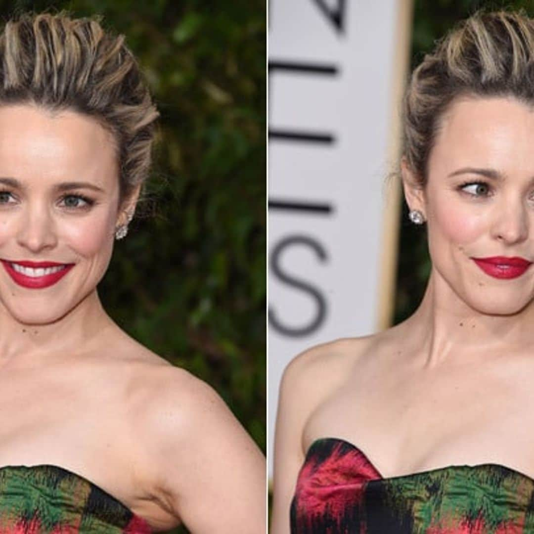 Get the look: Rachel McAdams’ stunning makeup from the Golden Globes