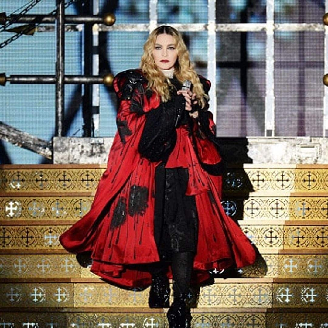 Madonna pays tribute to David Bowie during her 'Rebel Heart' tour in Houston