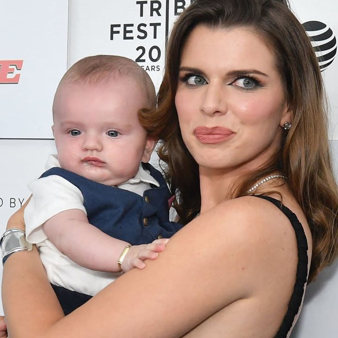 Julia Fox shared the cutest flashback photos of her baby to celebrate his first birthday