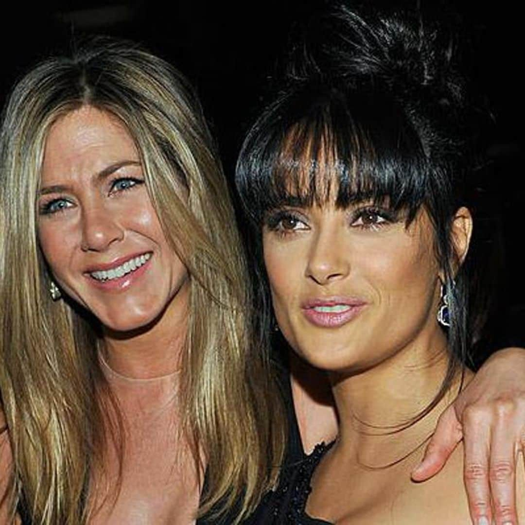 Salma Hayek shares throwback with Jennifer Aniston to celebrate her birthday