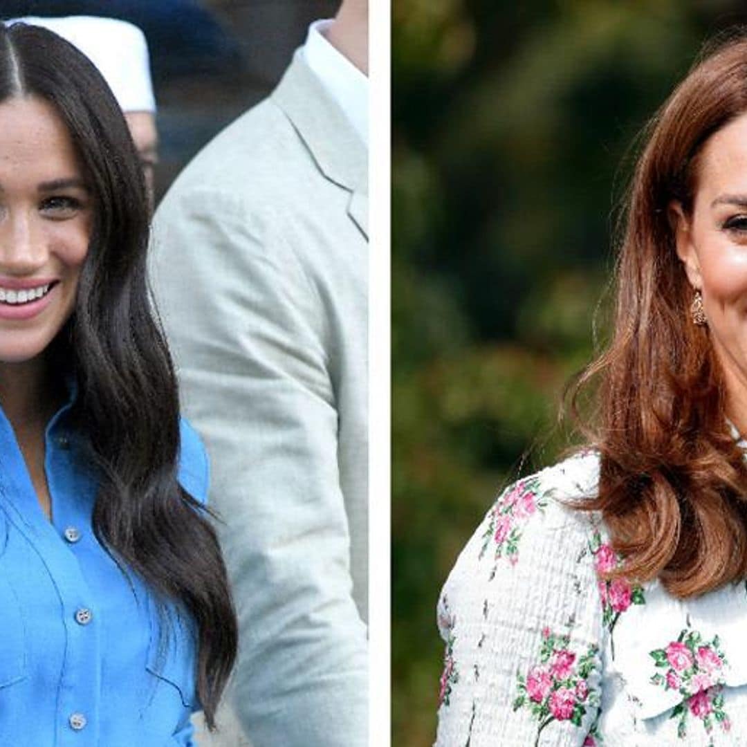 Meghan Markle takes fashion tips from sis-in-law Kate Middleton during royal tour