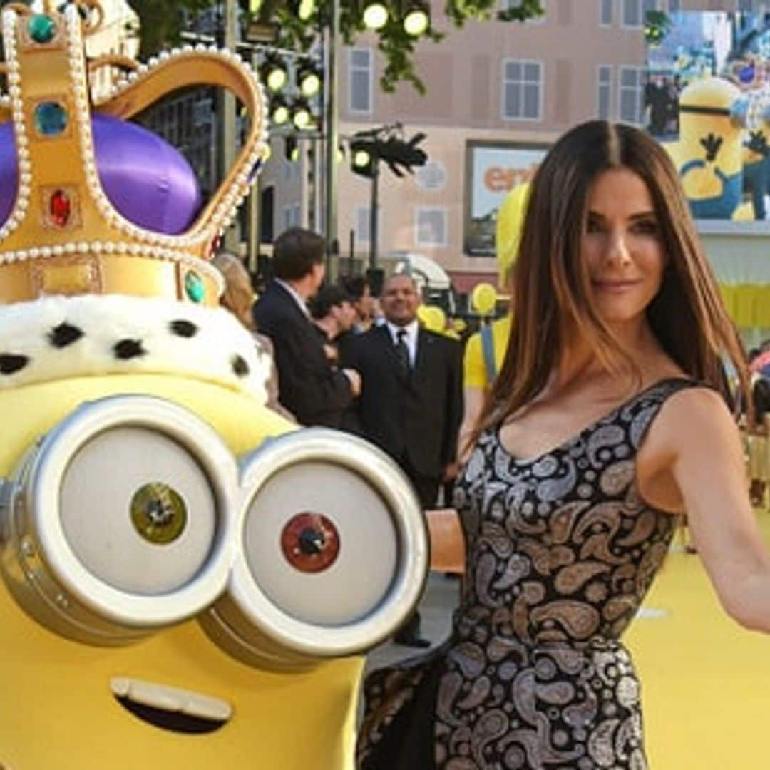 Sandra Bullock hits the 'Minions' premiere — her first red carpet in over a year