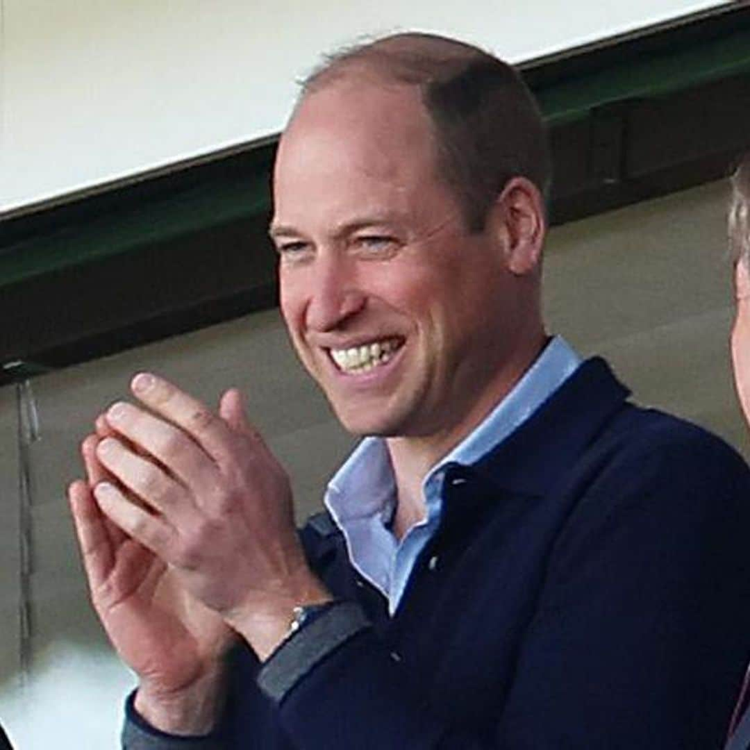 See photos from Prince William’s special outing with one of his kids