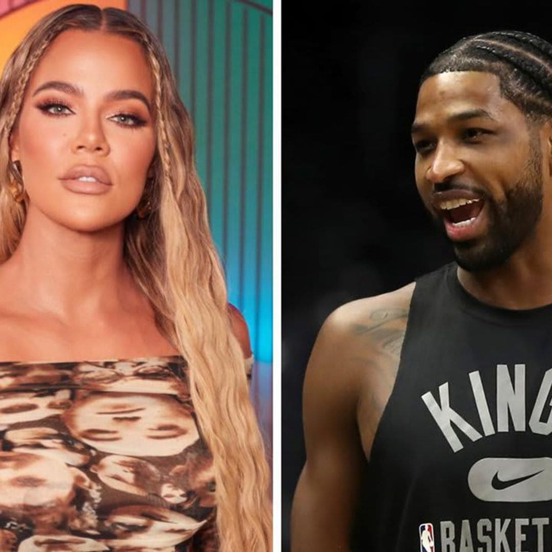 Khloe Kardashian and Tristan Thompson’s relationship has ‘no label’ but she’s happy he is around