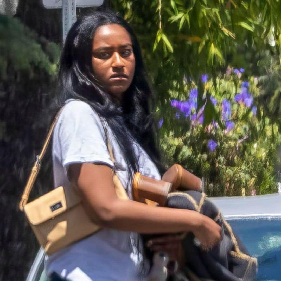 Sasha Obama enjoys life after college and leaves a party in West Hollywood