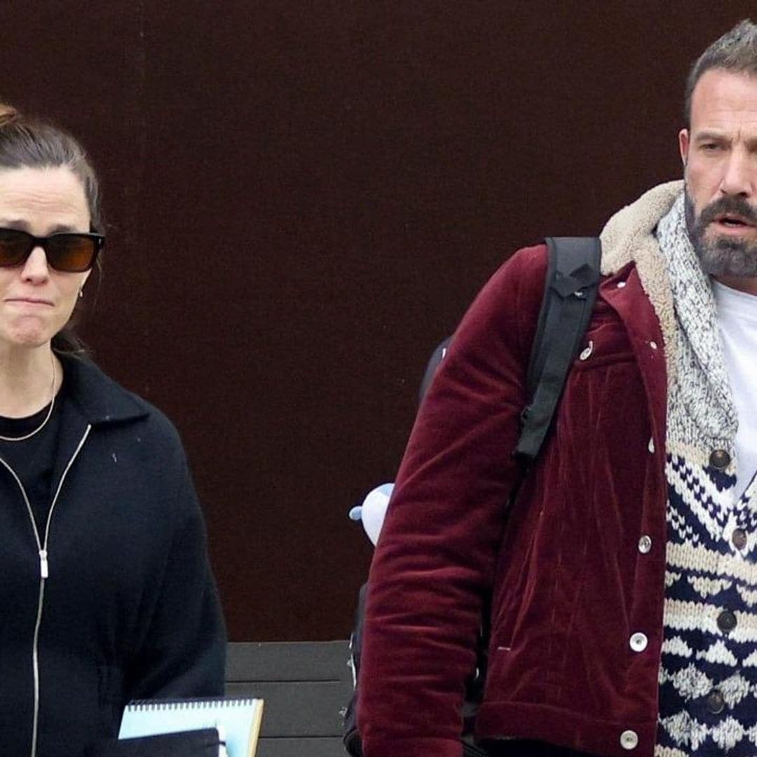 Ben Affleck and Jennifer Garner co-parent while Jennifer Lopez is in Paris