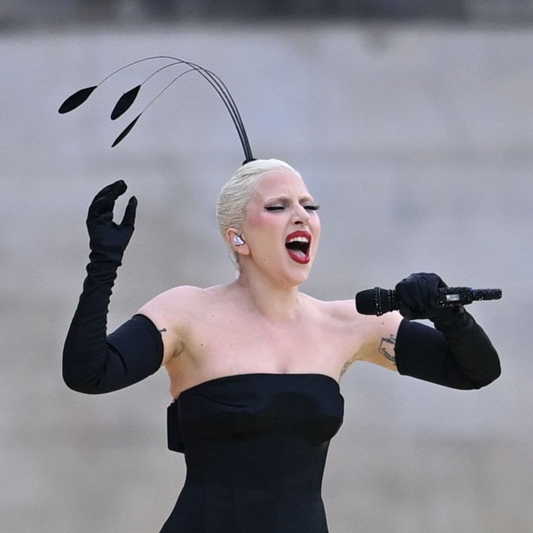 Lady Gaga performs in French at the 2024 Summer Olympics opening ceremony in Paris