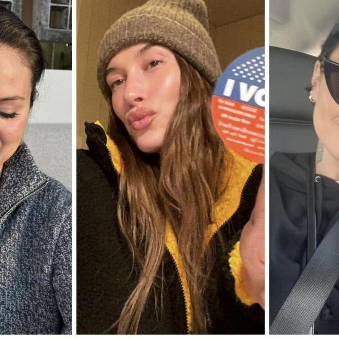 Celebrities proudly casting their ballots for the Midterm Elections 2022