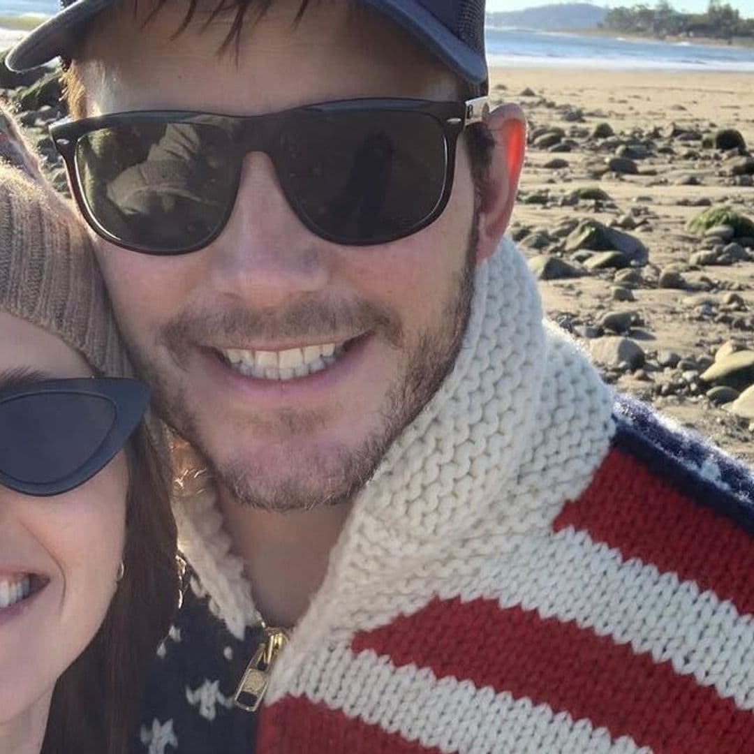 Katherine Schwarzenegger and Chris Pratt take Lyla to the beach for the first time!