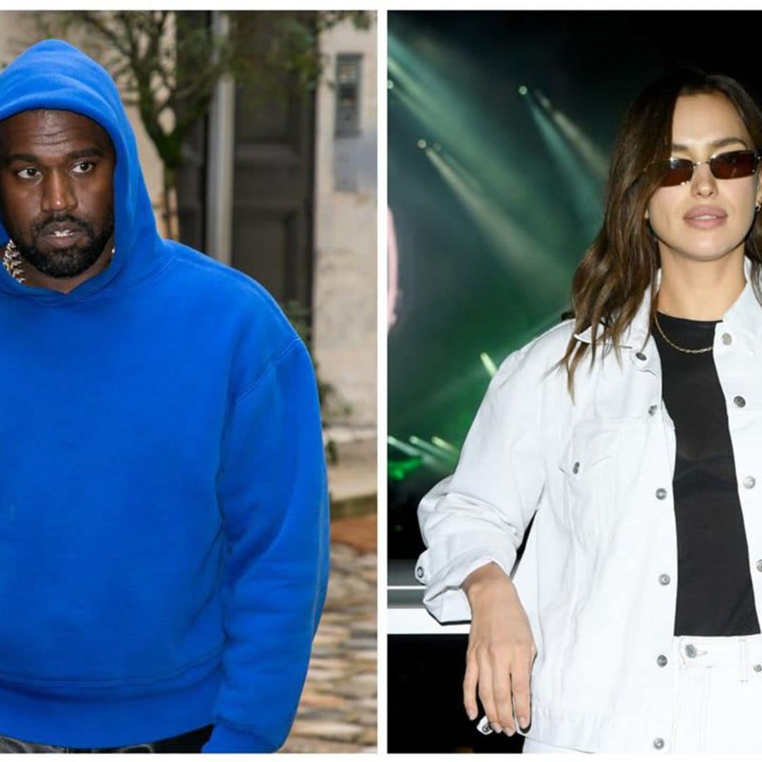 Kanye West spotted with rumored rebound Irina Shayk on birthday trip to France