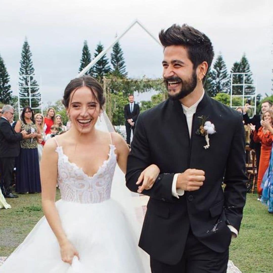 Camilo Echeverry and girlfriend Evaluna Montaner are married