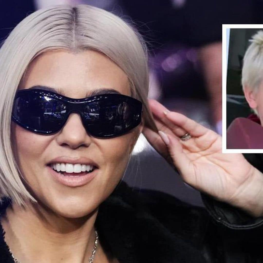 Scott Disick shows off Reign’s blonde hair that matches Kourtney Kardashian