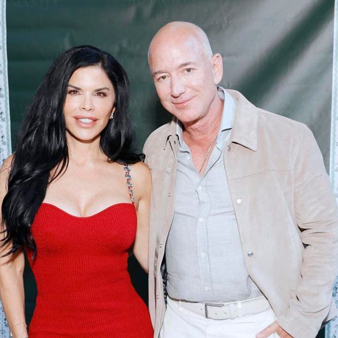 Jeff Bezos, Lauren Sanchez and her son Nikko attend Miami’s Art Basel