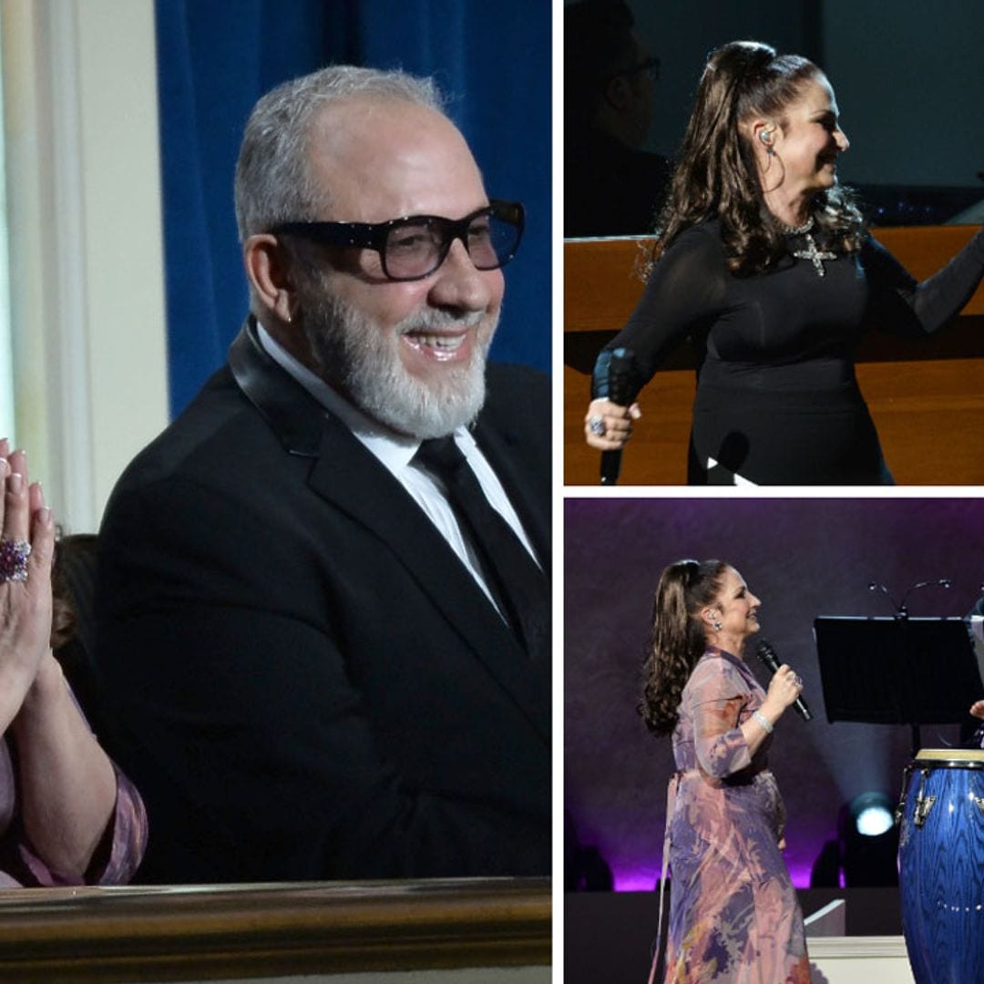 Gloria and Emilio Estefan have history-making date night: the best pics from the Gershwin honors