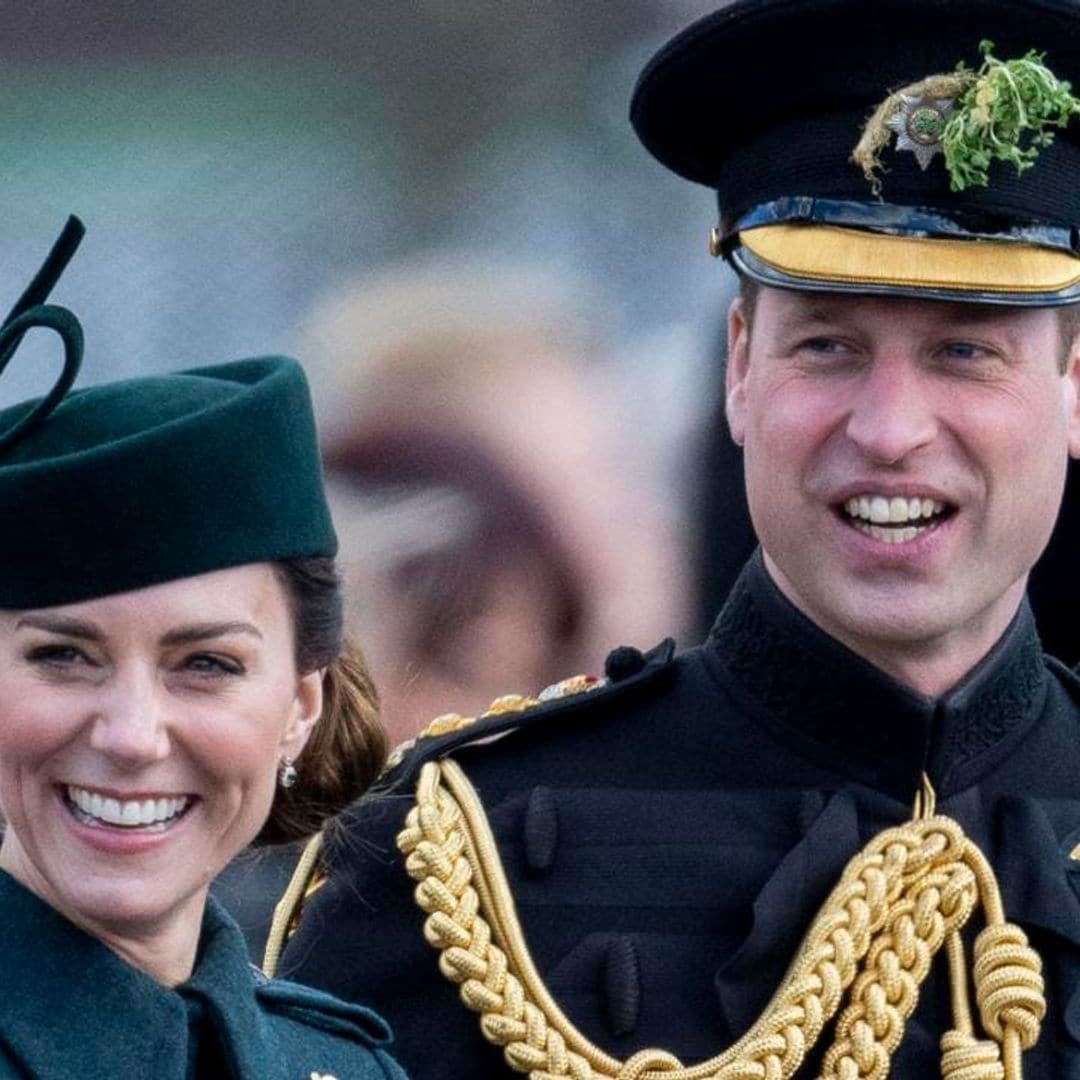 Kate Middleton gets into the St. Patrick’s Day spirit at parade with Prince William