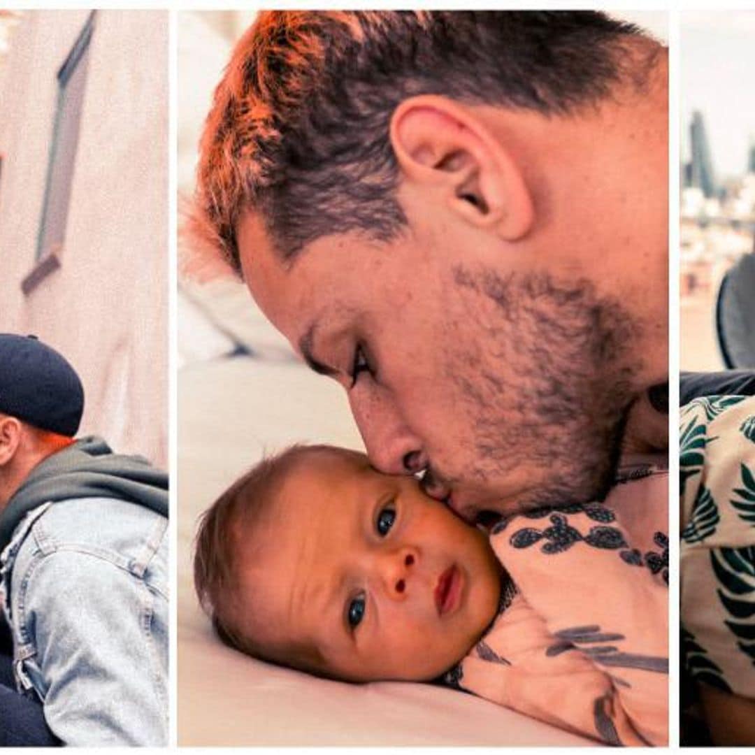 What a cutie! The best photos of Chicharito and baby Noah