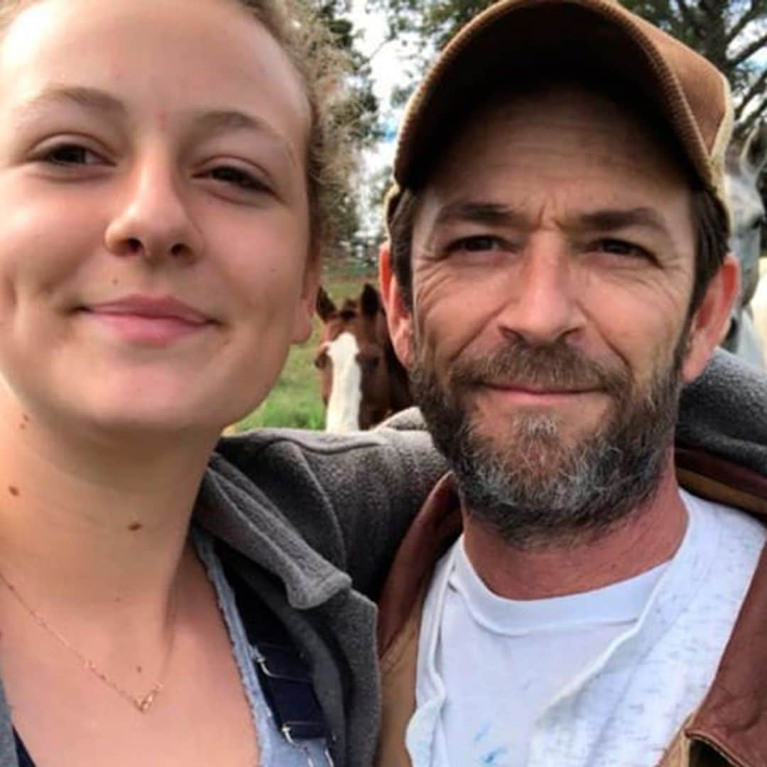 Heartbreaking: Luke Perry’s daughter says goodbye to her dad