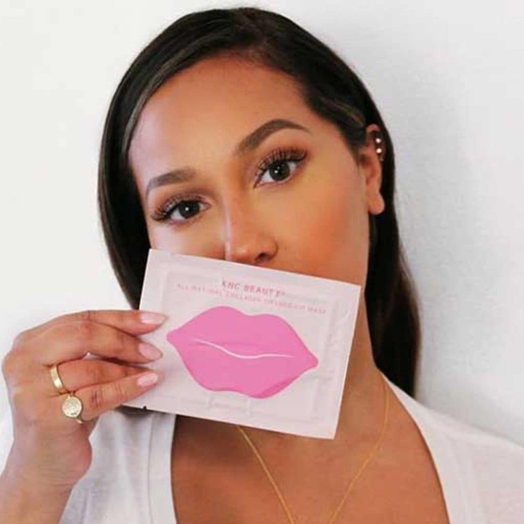 Adrienne Bailon has the secret to perfectly plump kissable lips