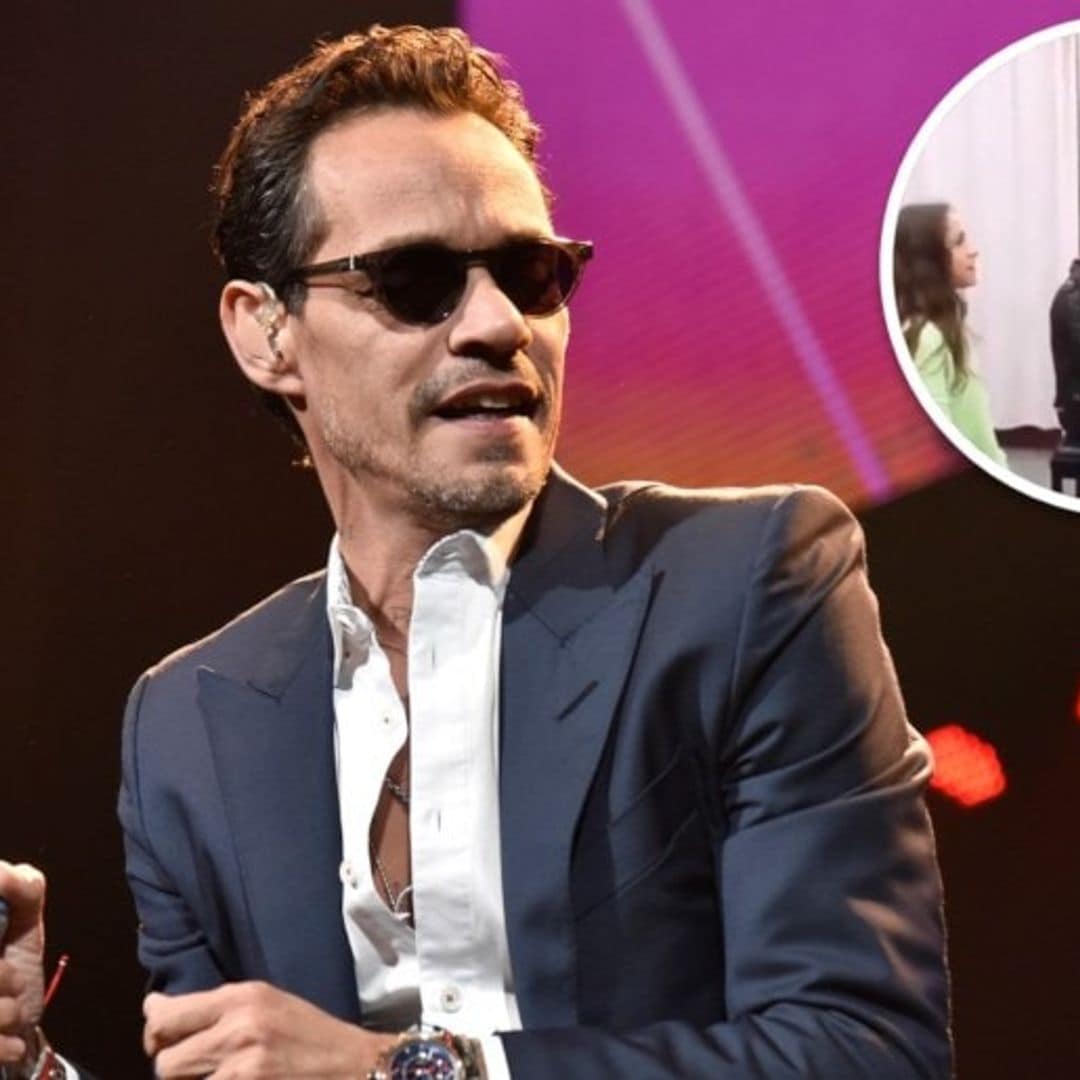 Marc Anthony is blown away by daughter Emme's incredible singing talent