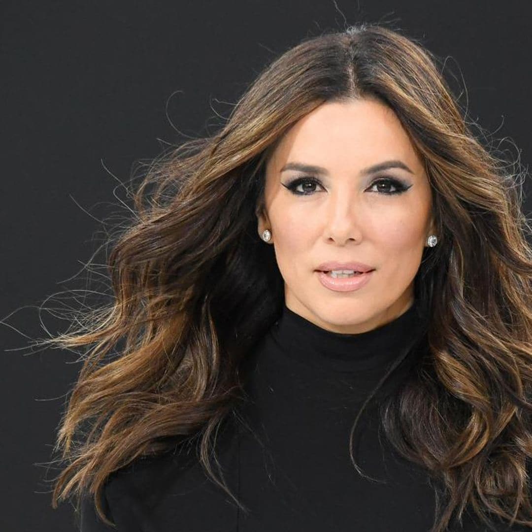 Eva Longoria gives us some serious booty goals with home workout