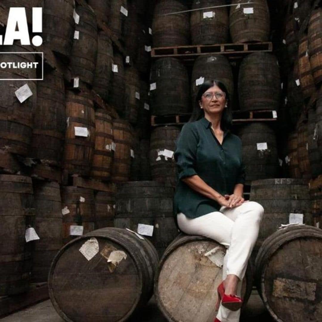 Nancy Duarte, the first female master distiller for Venezuela’s top rum, Santa Teresa