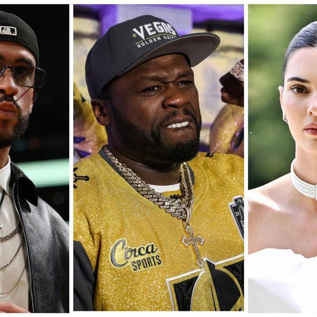 Bad Bunny and Kendall Jenner’s surprise concert attendance leaves 50 Cent upset