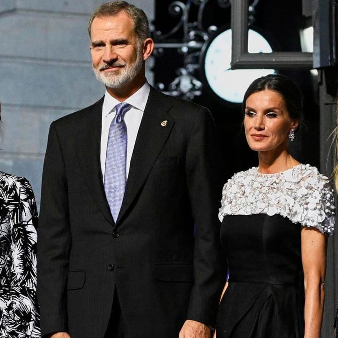 Sisterly love! Queen Letizia’s daughters star in royal family’s Christmas card