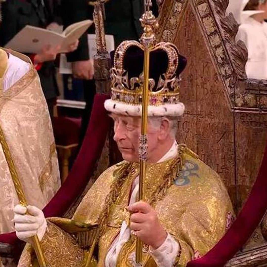 King Charles III crowned as King of England