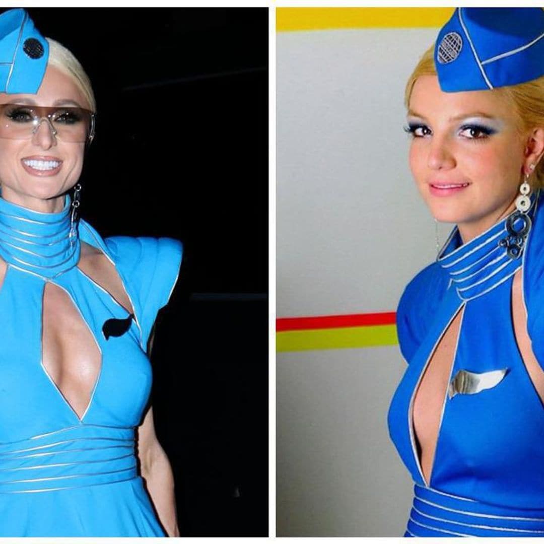 Paris Hilton pays tribute to Britney Spears with an iconic costume