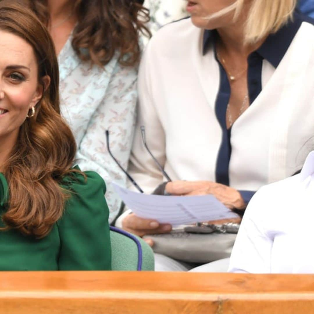 Kate Middleton gave Meghan Markle a subtle nod on Princess Charlotte's first day of school