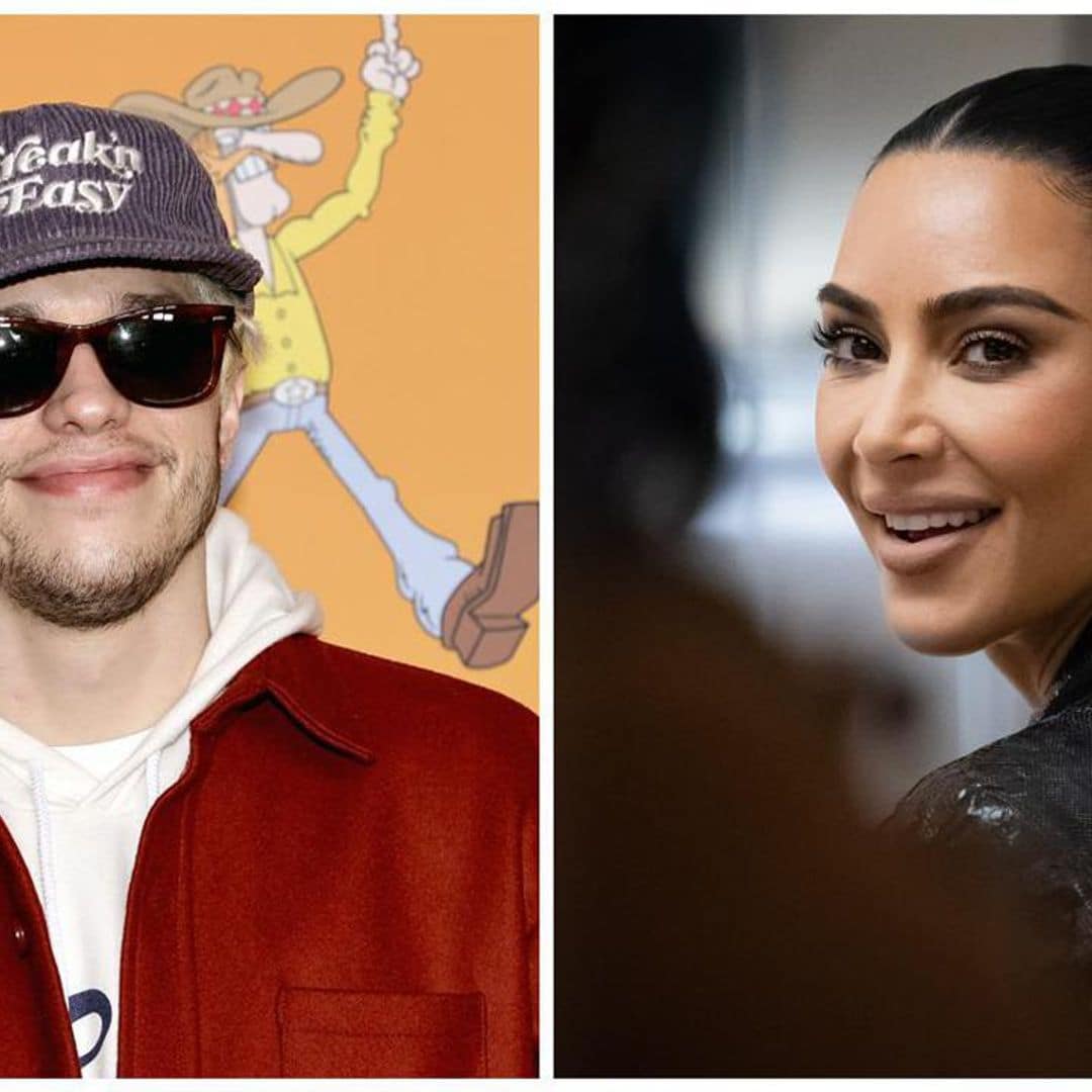 Kim Kardashian is ‘very happy’ Pete Davidson is defending himself in conversations with Kanye West