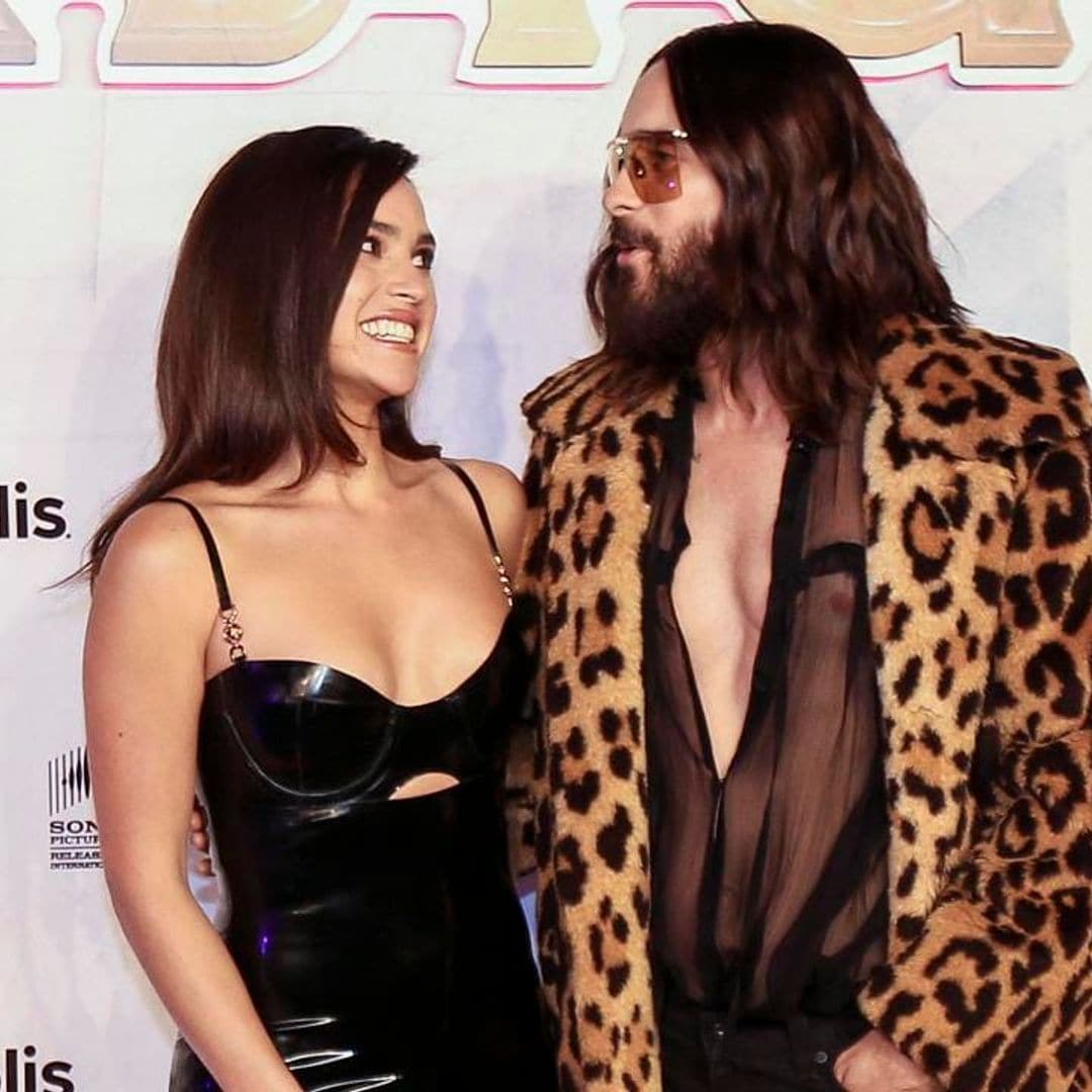 Adria Arjona and Jared Leto look like goals in the ‘Morbius’ Mexican premiere red carpet